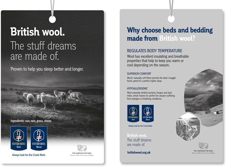 British Wool – supporting retailers with new display ideas