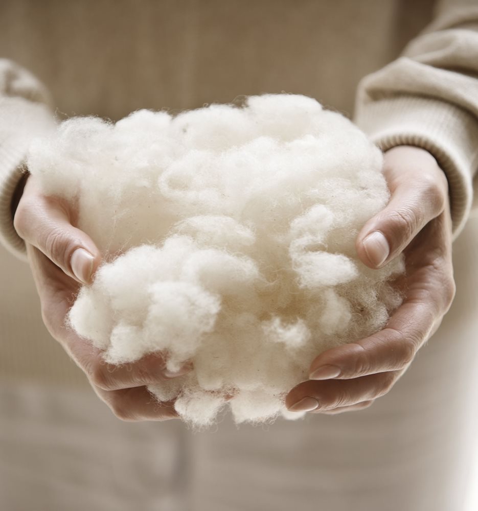 Wool can help reduce plastic waste and plastic pollution